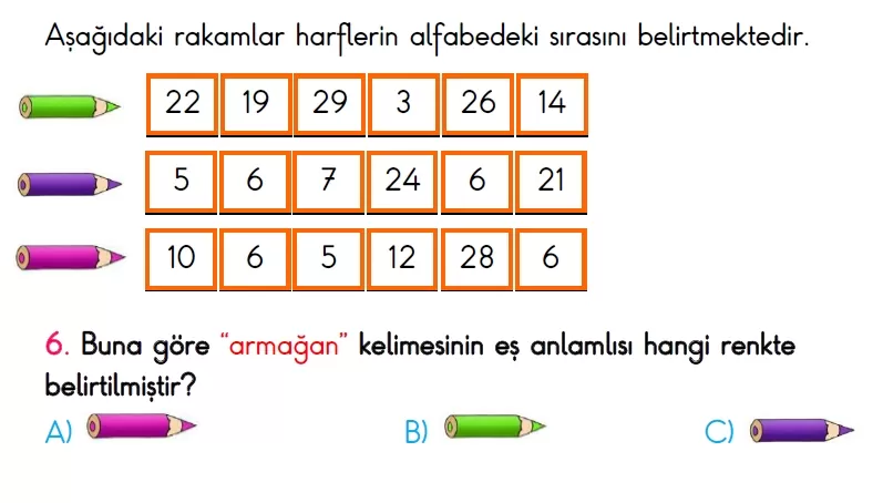 3. Sınıf Türkiye Geneli Süreç İzleme Sınavı-2 (ONLİNE ve PDF)