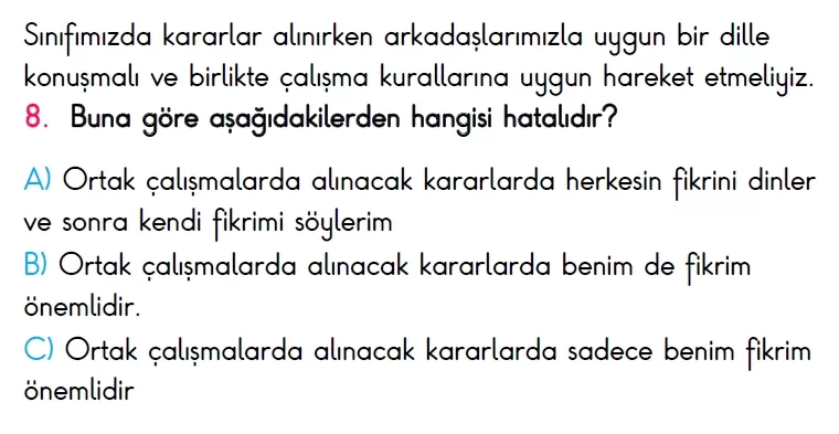 2. Sınıf Türkiye Geneli Süreç İzleme Sınavı-2 (ONLİNE ve PDF)
