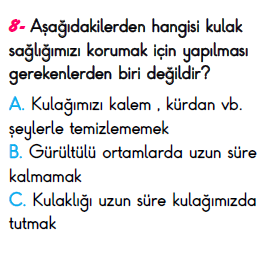 3.Sınıf Ekim Ayı Süreç İzleme Sınavı-3