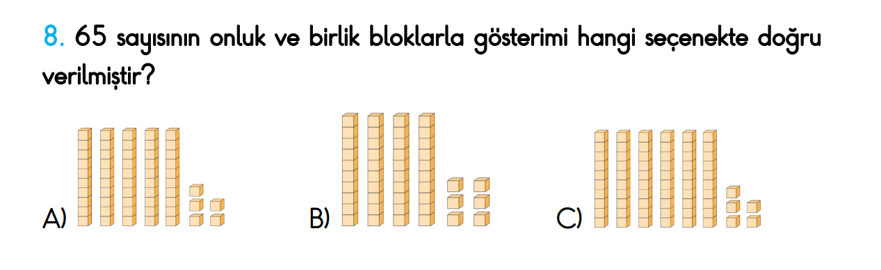 2.Sınıf Kasım Ara Tatil Değerlendirme Soruları