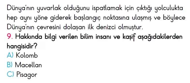3. Sınıf Türkiye Geneli Süreç İzleme Sınavı-2 (ONLİNE ve PDF)