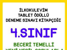 4. Sınıf Tablet Ödüllü Türkiye Geneli Deneme Sınavı