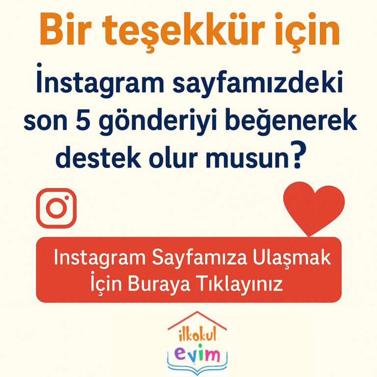 4. Sınıf Kazanım Değerlendirme Sınavı Mayıs 2025