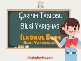 CARPIM TABLOSU BILGI YARISMASI