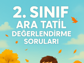 2.Sınıf Kasım Ara Tatil Değerlendirme Soruları