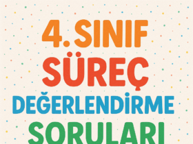 4.Sınıf 55 Soruluk Süreç Değerlendirme Sınavı