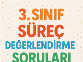 3.Sınıf 55 Soruluk Süreç Değerlendirme Sınavı