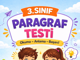 3.Sınıf Paragrafta Konu Testi