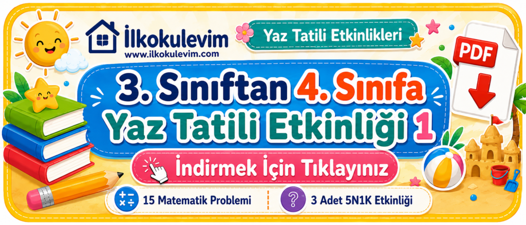 2-3-4. SINIF YAZ TATİLİ ETKİNLİKLERİ