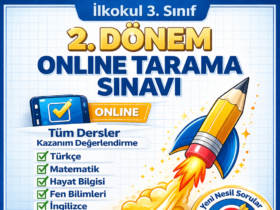 3. Sınıf 2. Dönem Online Tarama Sınavı