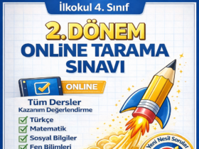 4. Sınıf 2. Dönem Online Tarama Sınavı