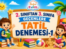 2.Sınıftan 3.Sınıfa Geçenlere Tatil Denemesi-1