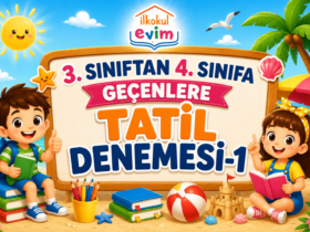 3.Sınıftan 4.Sınıfa Geçenlere Tatil Denemesi-1