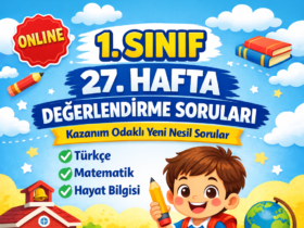 1.Sınıf 27.Hafta Değerlendirme Soruları