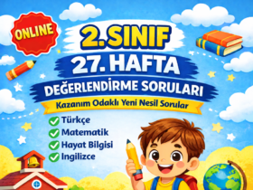 2.Sınıf 27.Hafta Değerlendirme Soruları
