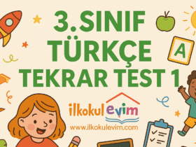 3.Sınıf Türkçe Tekrar Testi-1