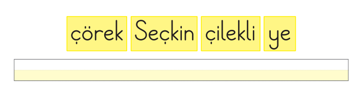 1.Sınıf 15. Hafta Süreç Değerlendirme