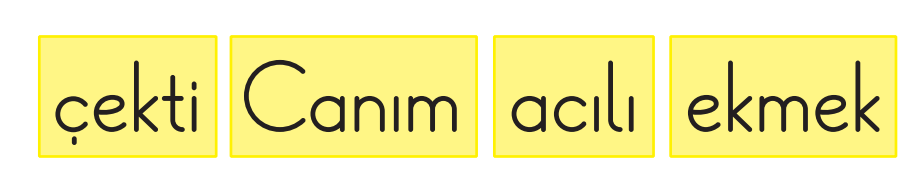 1.Sınıf 15. Hafta Süreç Değerlendirme