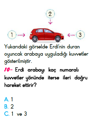 3. Sınıf Türkiye Geneli Kazanım Değerlendirme Sınavı 6