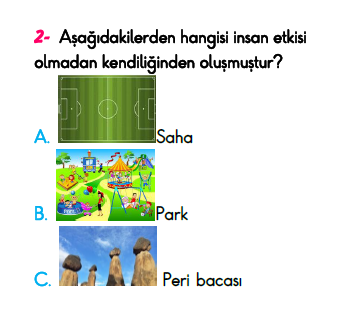 3. Sınıf Türkiye Geneli Kazanım Değerlendirme Sınavı 6