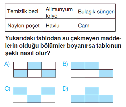 4. Sınıf Aralık Ayı Mini Değerlendirme
