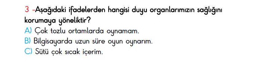 3.Sınıf 2.Dönem Türkiye Geneli Hazırbulunuşluk Sınavı