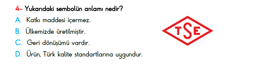 4.Sınıf 2.Dönem Türkiye Geneli Hazırbulunuşluk Sınavı