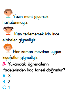 2. Sınıf Türkiye Geneli Kazanım Değerlendirme Sınavı 6