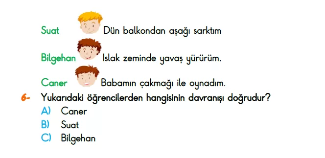 1. Sınıf Kazanım Değerlendirme Sınavı 20 Mayıs 2023