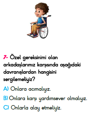 2. Sınıf Türkiye Geneli Kazanım Değerlendirme Sınavı 6