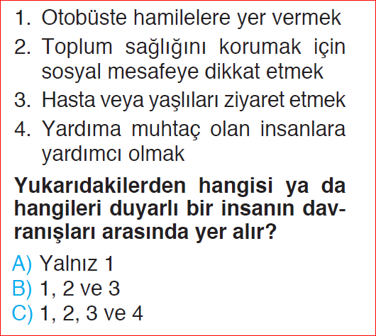 2. Sınıf Aralık Ayı Mini Değerlendirme