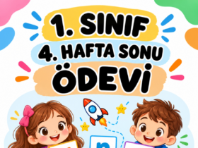 1. Sınıf 4. Hafta Sonu Ödevi