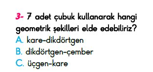2. Sınıf Türkiye Geneli Kazanım Değerlendirme Sınavı 6
