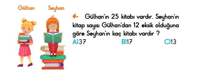 1. Sınıf Türkiye Geneli Kazanım Değerlendirme Sınavı 3