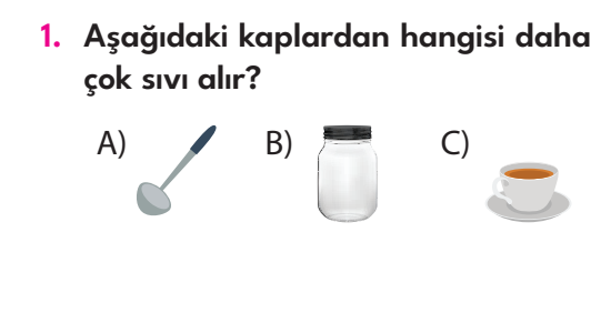 2. Sınıf 16. Hafta Değerlendirme Sınavı