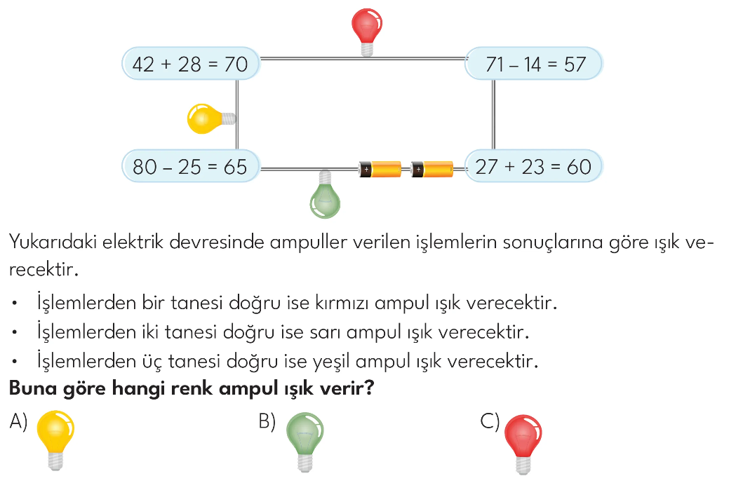 2.Sınıf 15. Hafta Süreç Değerlendirme