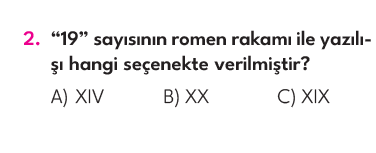 3.Sınıf 4. Hafta Değerlendirme Testi