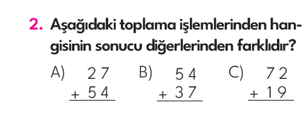 2.Sınıf 5. Hafta Değerlendirme Testi