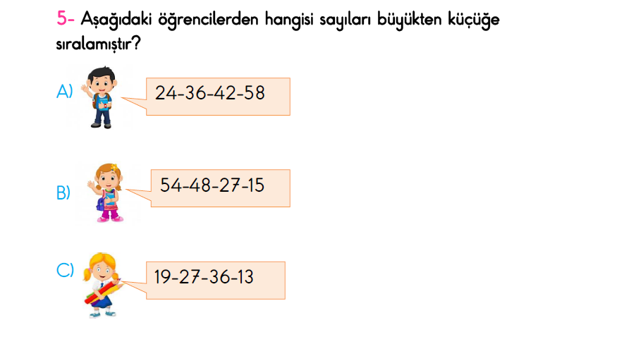 2.Sınıf 2.Dönem Türkiye Geneli Hazırbulunuşluk Sınavı