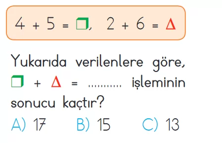 1. Sınıf 30 Soruluk Değerlendirme Sınavı 25.03.2023