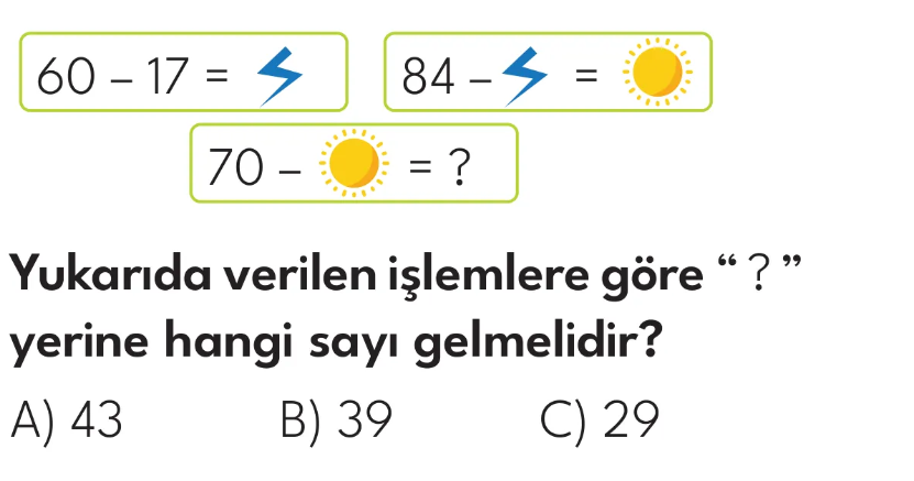 2.Sınıf 15. Hafta Süreç Değerlendirme