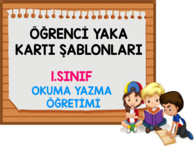Öğrenci Yaka Kartları