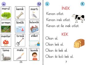 1. Sınıf Resimli OKURIM Okuma Kitapçığı