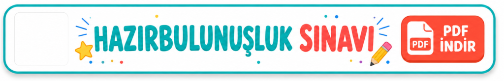 4. Sınıfa Geçenlere 45 Soruluk Hazırbulunuşluk Sınavı-2 PDF İndir