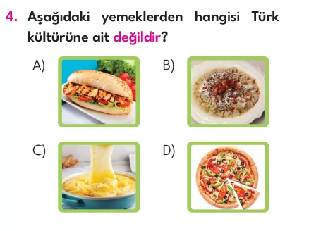 4.Sınıf 7. Hafta Değerlendirme Testi