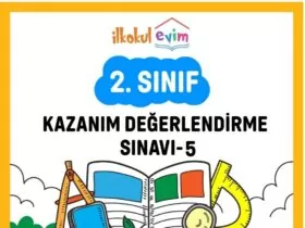 2. Sınıf Türkiye Geneli Kazanım Değerlendirme Sınavı 5