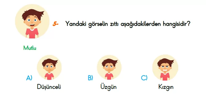1. Sınıf Kazanım Değerlendirme Sınavı 20 Mayıs 2023