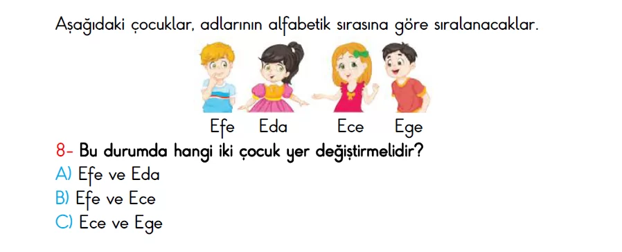 3.Sınıf 2.Dönem Türkiye Geneli Hazırbulunuşluk Sınavı