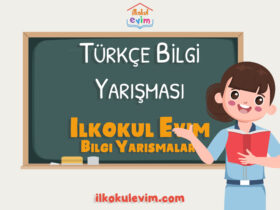 2. Sınıf Türkçe Bilgi Yarışması 1