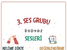 1. Sınıf Ü-S-Ö-Y-D-Z Sesleri Kelime Dikte Değerlendirme